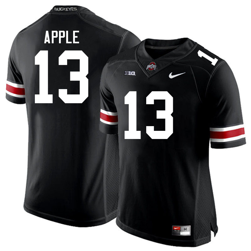 #13 Eli Apple Ohio State Buckeyes Jerseys Football Stitched-Black